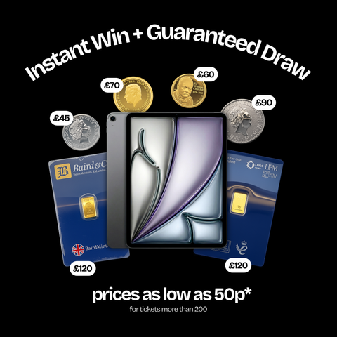 Instant Win + iPad Guaranteed Draw Superdraw