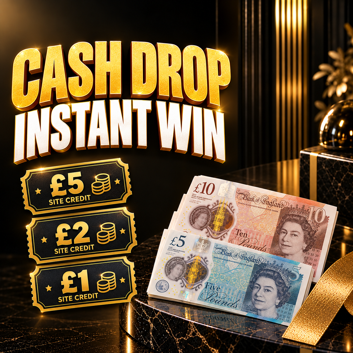 Cash Drop Instant Win