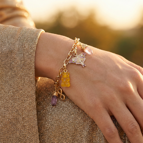 Gold colour Thomas Sabo bracelet