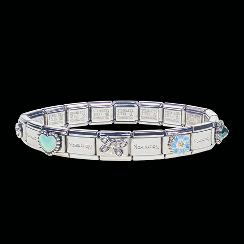 Silver colour Nomination bracelet