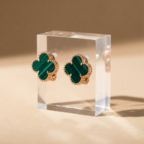 Van Cleef & Arpels Vintage Alhambra Earrings - Unworn with Box & Papers 2023