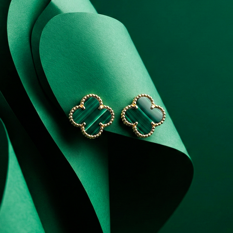 Van Cleef & Arpels Vintage Alhambra Earrings - Unworn with Box & Papers 2023
